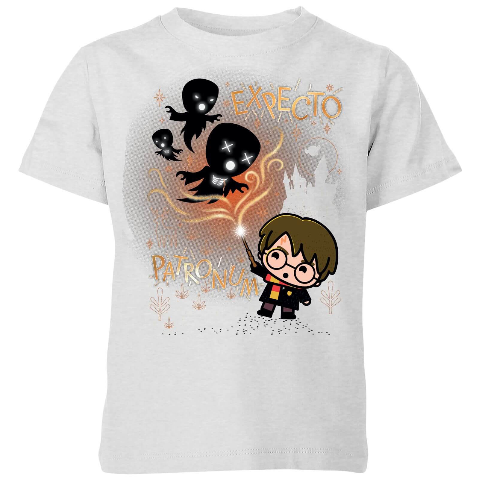 

Harry Potter Kids Expecto Patronum Kids' T-Shirt - Grey - 3-4 Anni - Grey