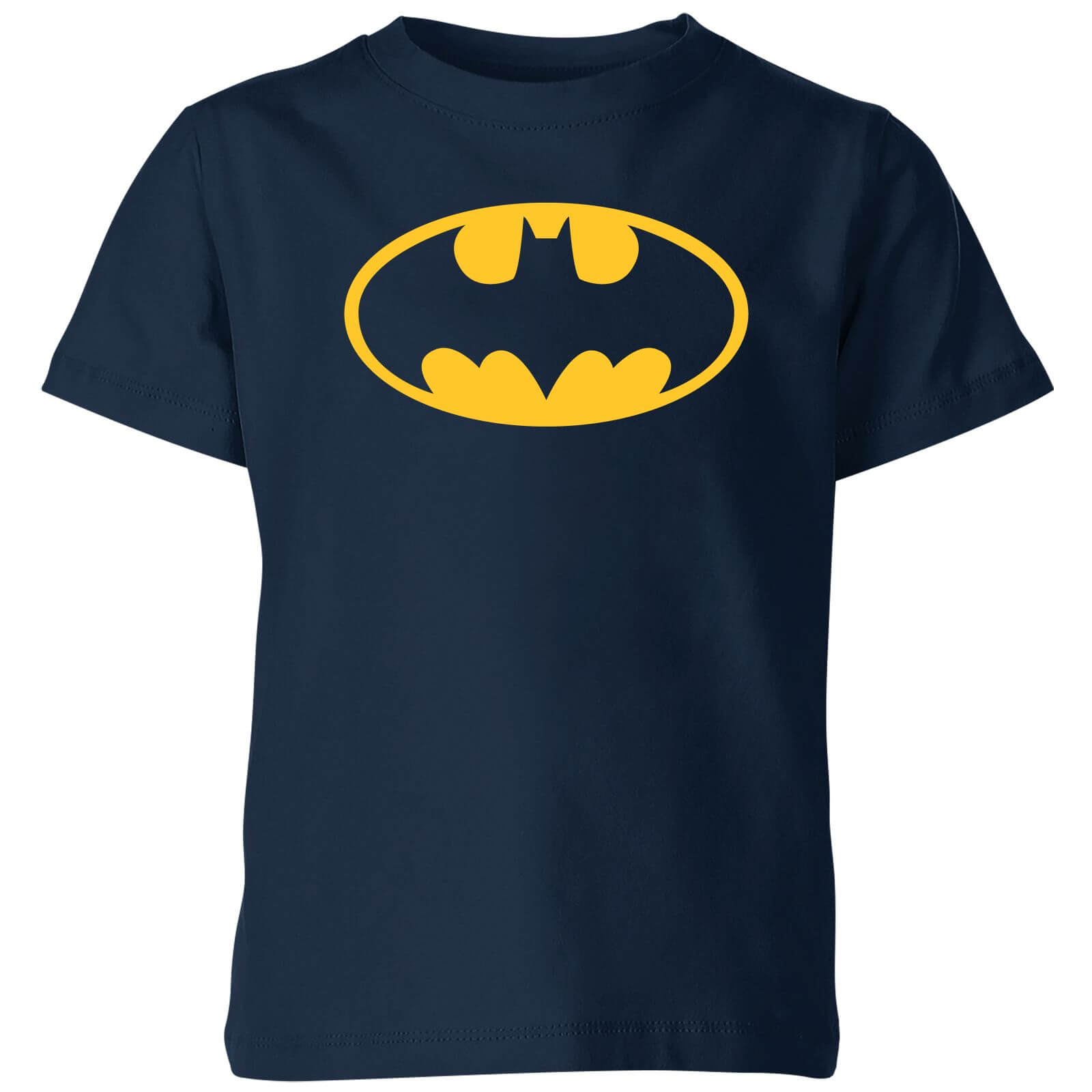 

Justice League Batman Logo Kids' T-Shirt - Navy - 7-8 Anni - Blu Navy