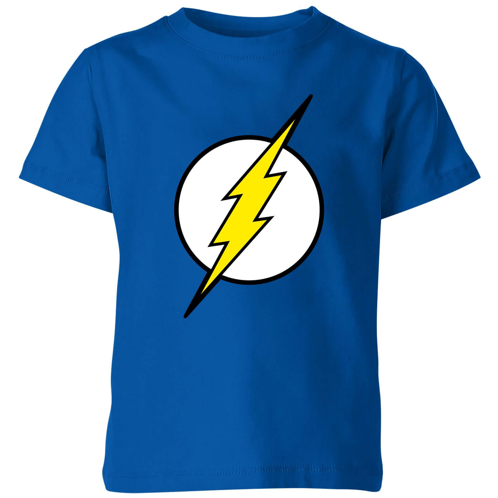 Justice League Flash Logo Kids' T-Shirt - Blue - 11-12 Years - Blue