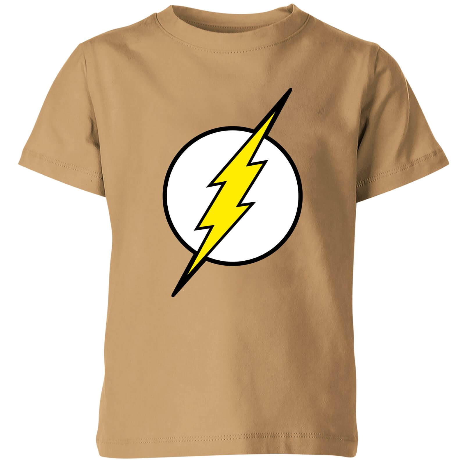 

Justice League Flash Logo Kids' T-Shirt - Tan - 3-4 Anni - Tan