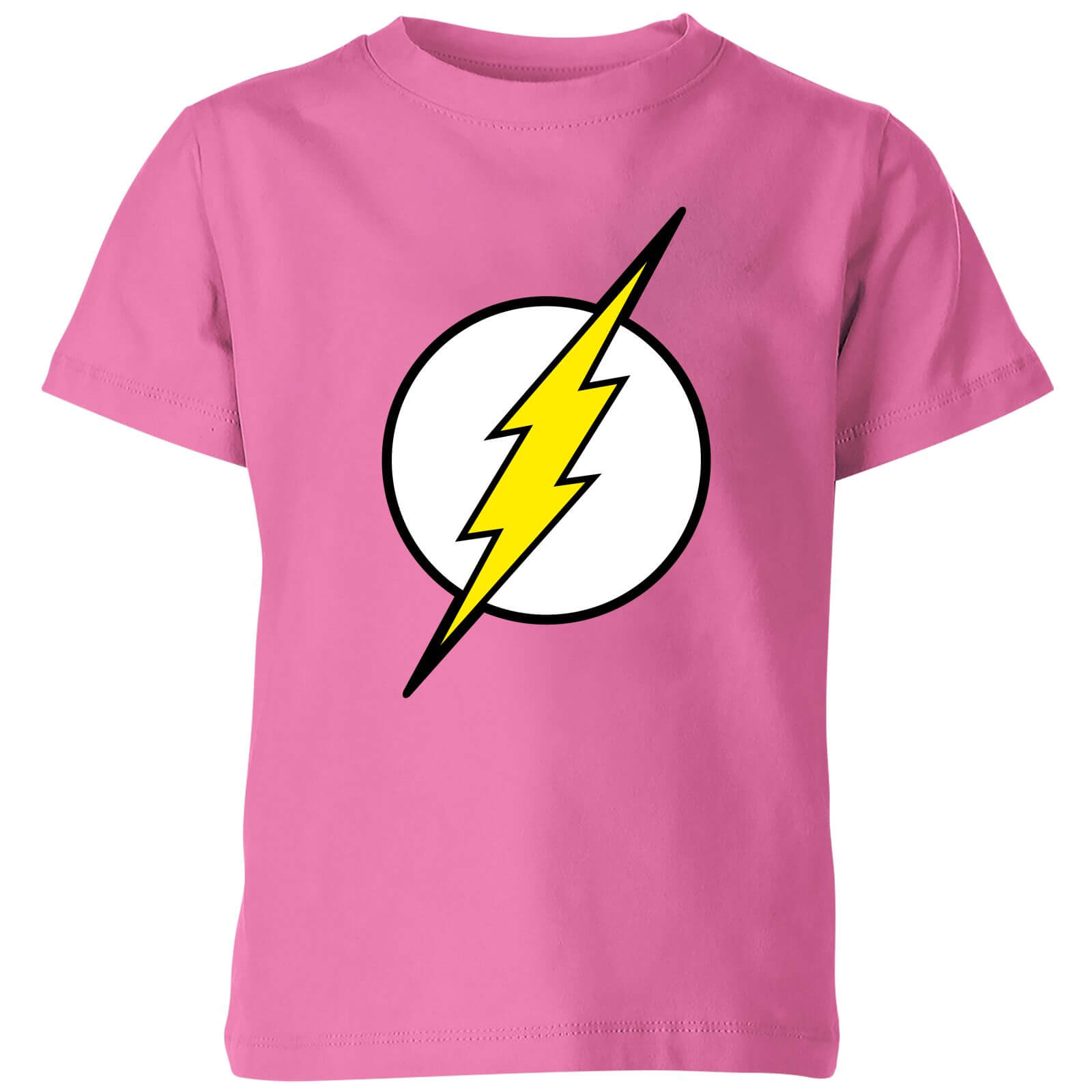 

Justice League Flash Logo Kids' T-Shirt - Pink - 3-4 Anni - Rosa