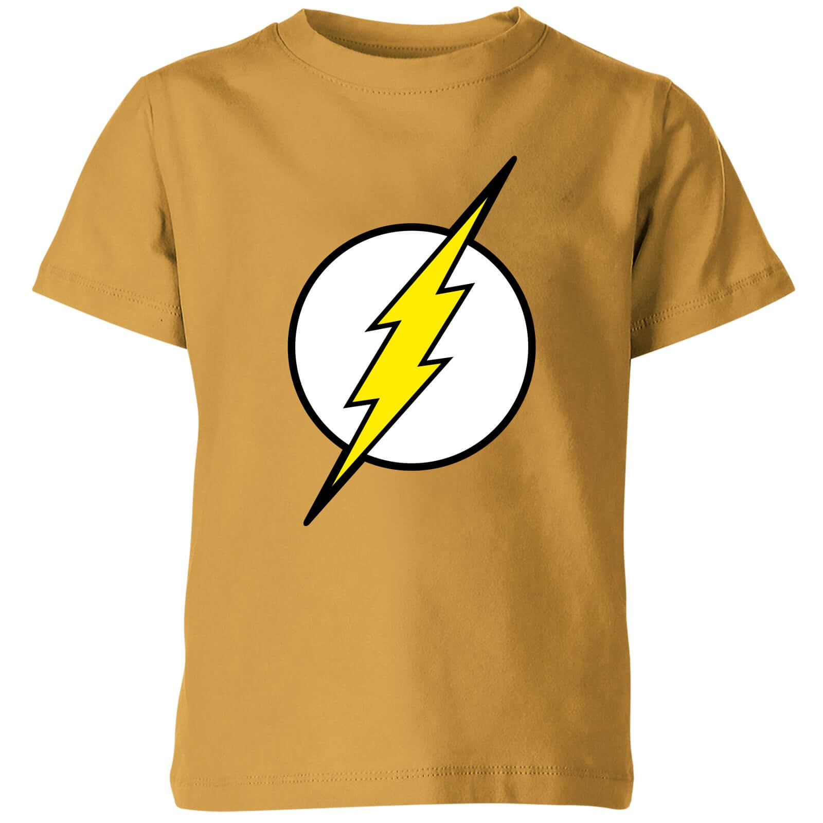 

Justice League Flash Logo Kids' T-Shirt - Mustard - 3-4 Anni - Mustard