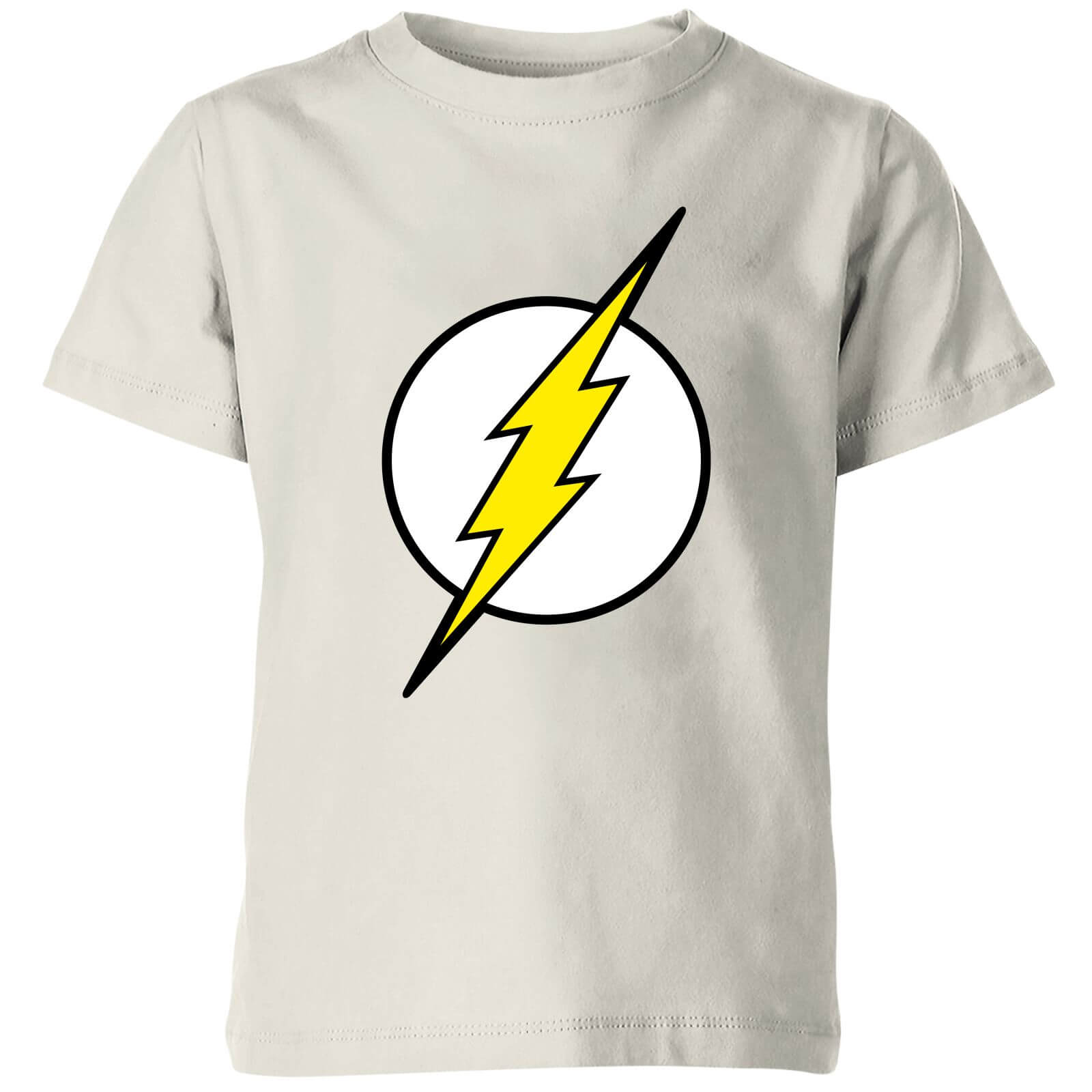 

Justice League Flash Logo Kids' T-Shirt - Cream - 3-4 Anni - Cream