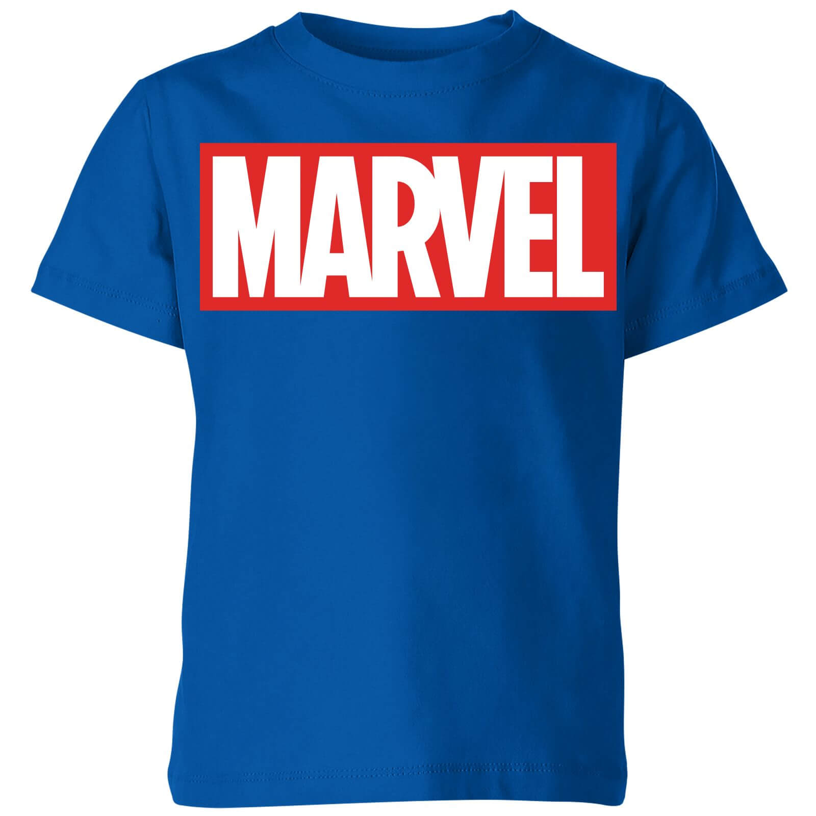 Marvel Logo Kids‘ T-Shirt – Blue – 3-4 Jahre – Blue
