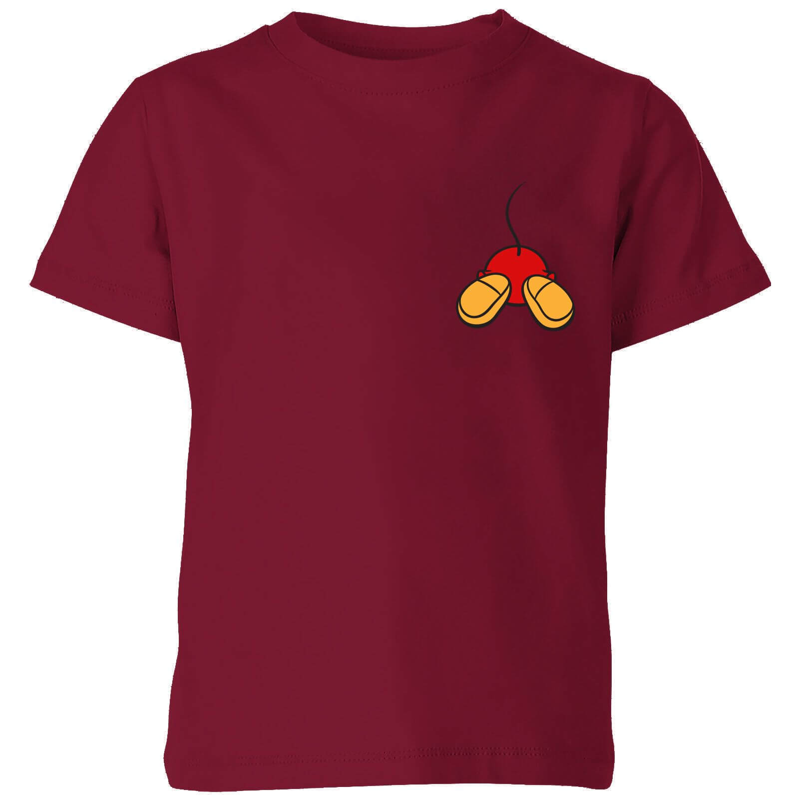 

Disney Mickey Mouse Backside Kids' T-Shirt - Burgundy - 3-4 Anni - Burgundy