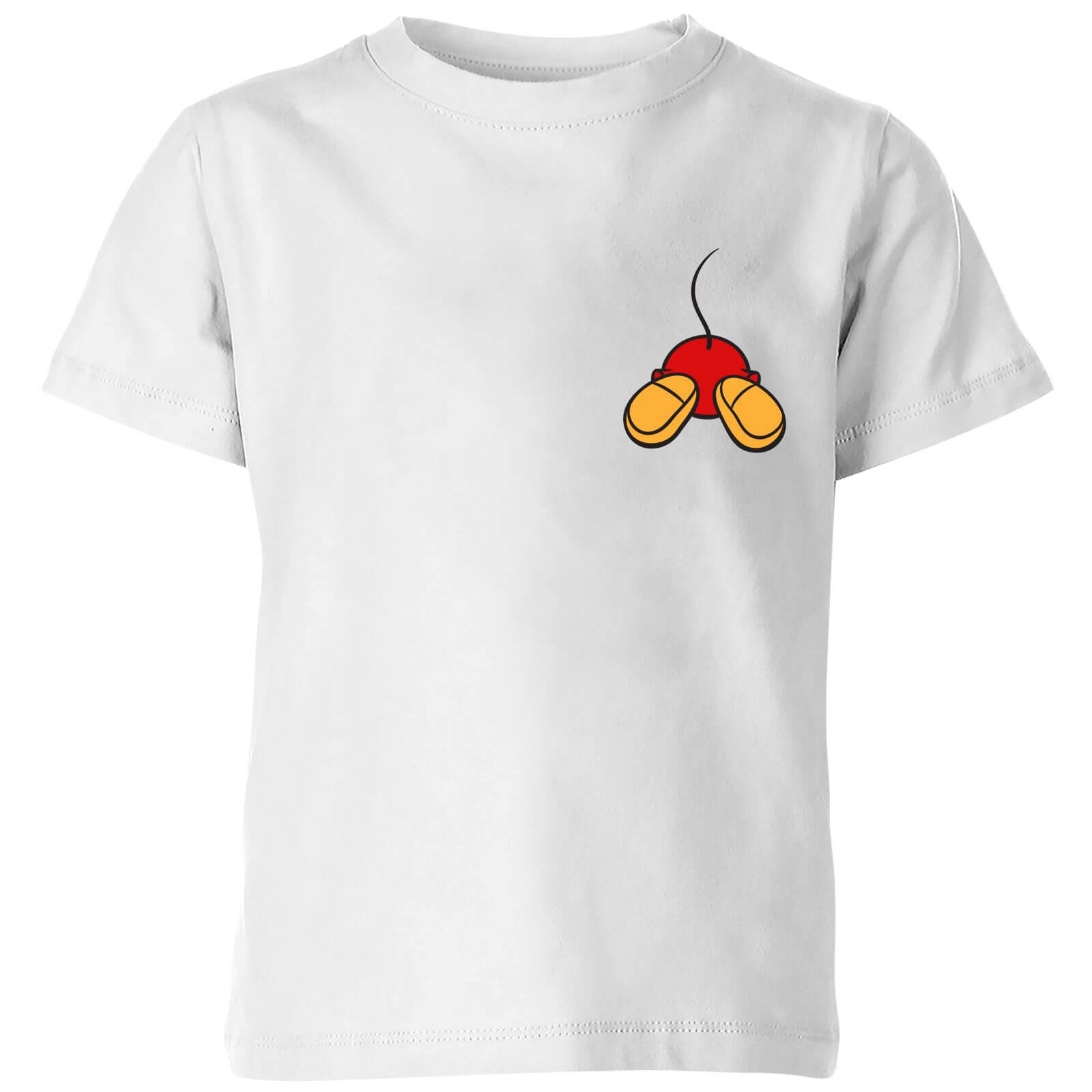 

Disney Mickey Mouse Backside Kids' T-Shirt - White - 11-12 Anni - Bianco