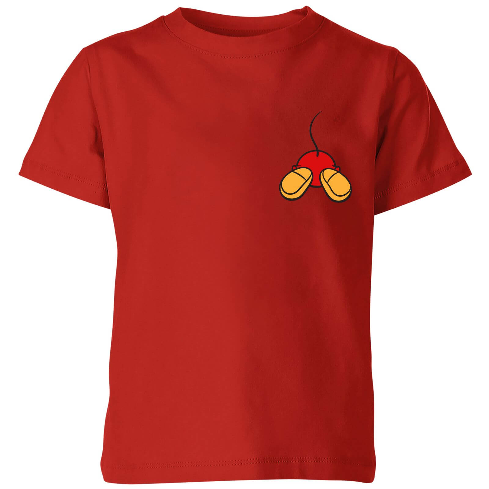 

Disney Mickey Mouse Backside Kids' T-Shirt - Red - 3-4 Anni - Rosso