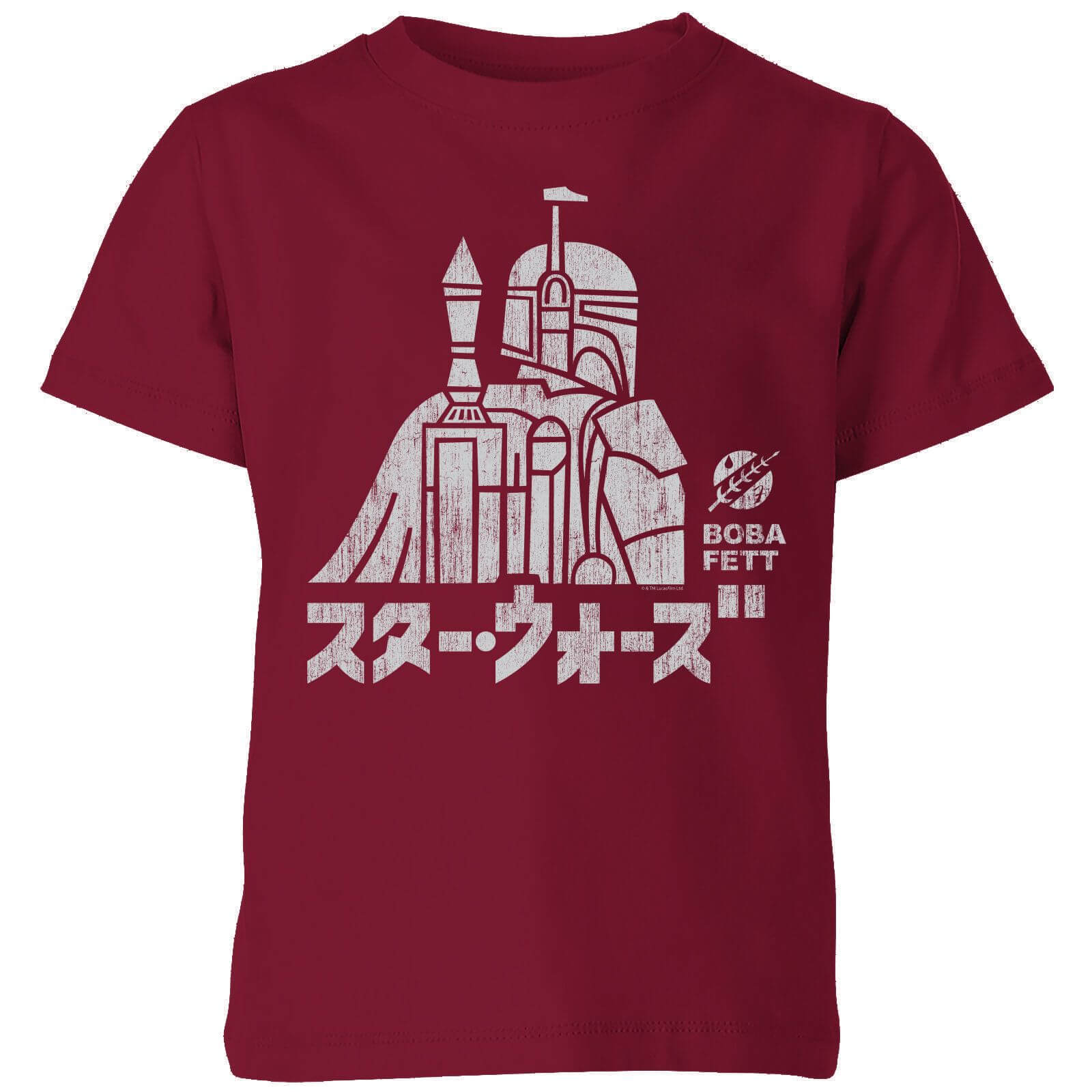 

Star Wars Kana Boba Fett Kids' T-Shirt - Burgundy - 3-4 Anni - Burgundy