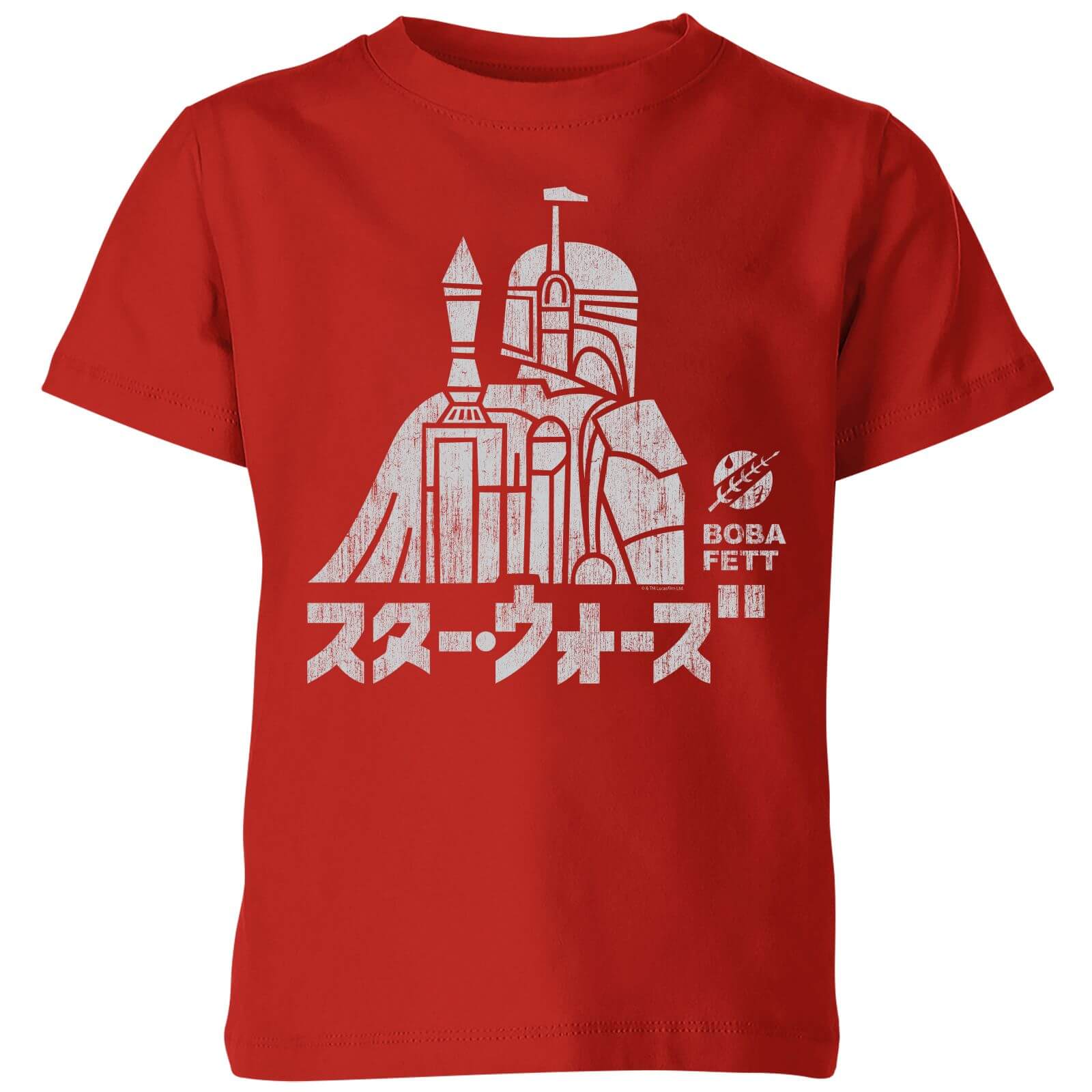 

Star Wars Kana Boba Fett Kids' T-Shirt - Red - 3-4 Anni - Rosso