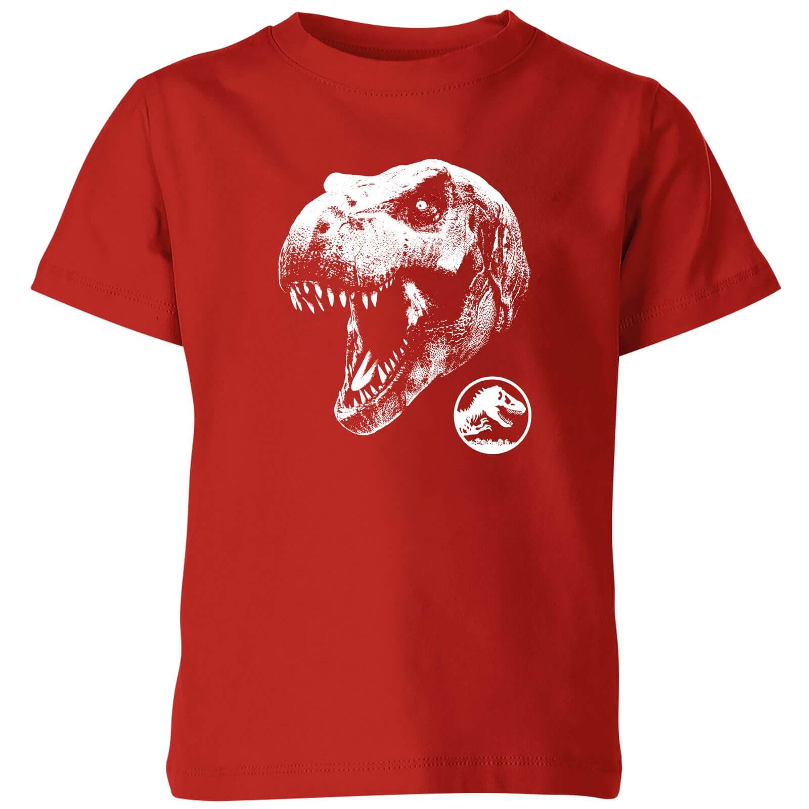 

Jurassic Park T Rex Kids' T-Shirt - Red - 3-4 Anni - Rosso