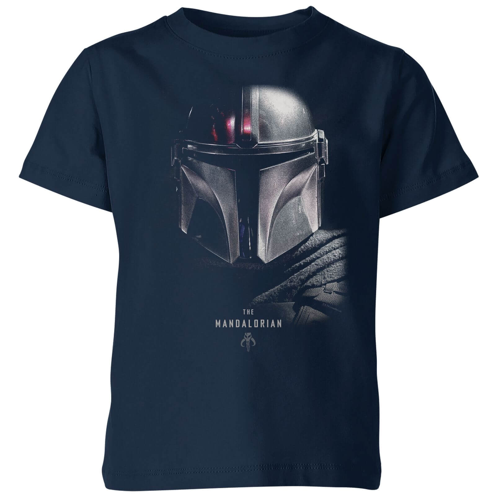 

Star Wars The Mandalorian Poster Kids' T-Shirt - Navy - 3-4 Anni - Blu Navy