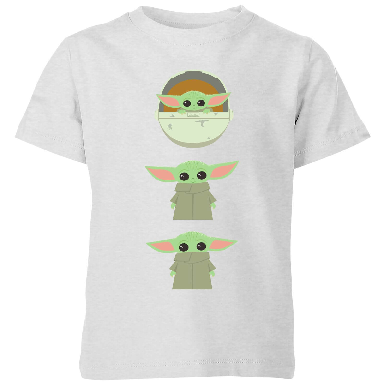 

The Mandalorian The Child Poses Kids' T-Shirt - Grey - 7-8 Anni - Grey