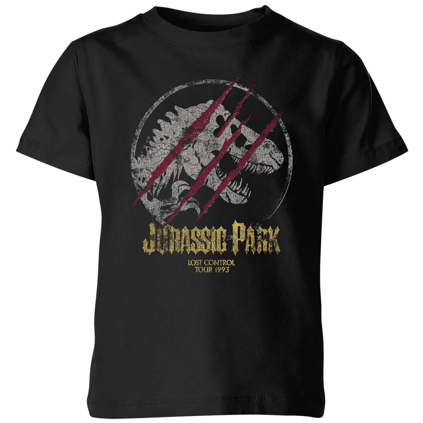 

Jurassic Park Lost Control Kids' T-Shirt - Black - 3-4 Anni - Nero