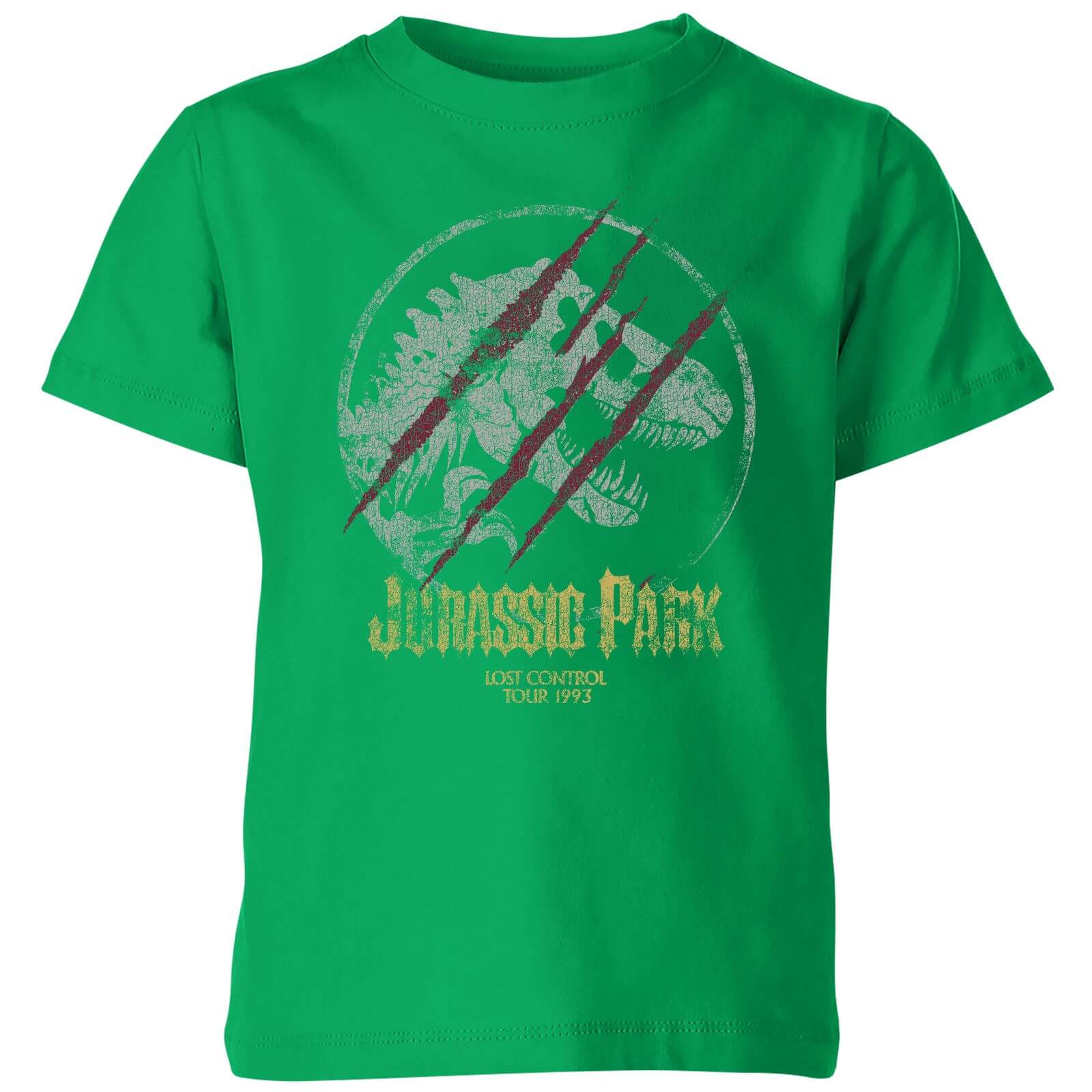 

Jurassic Park Lost Control Kids' T-Shirt - Green - 3-4 Anni - Verde