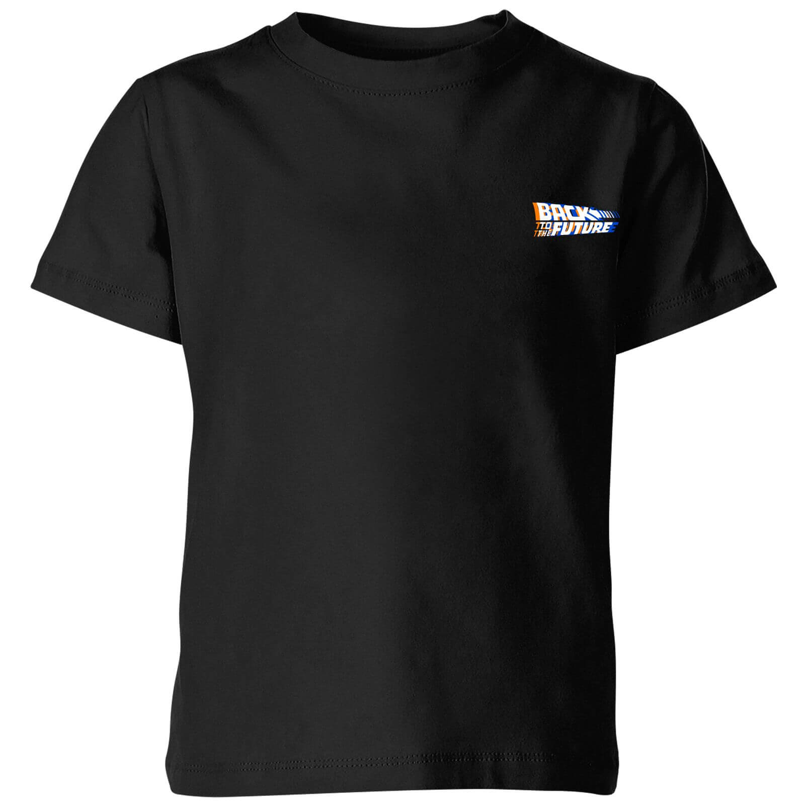 Back To The Future Kids' T-Shirt - Black - 3-4 Years - Black