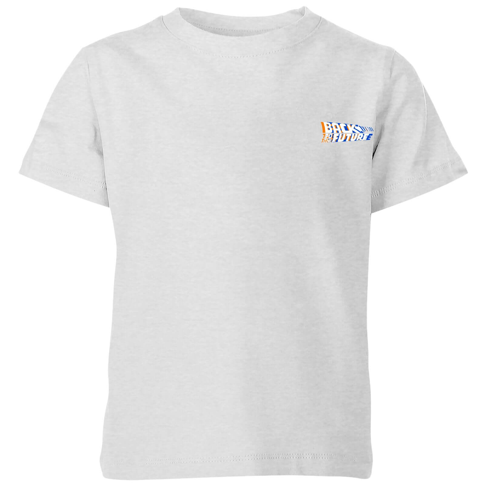 

Back To The Future Kids' T-Shirt - Grey - 11-12 Anni - Grey