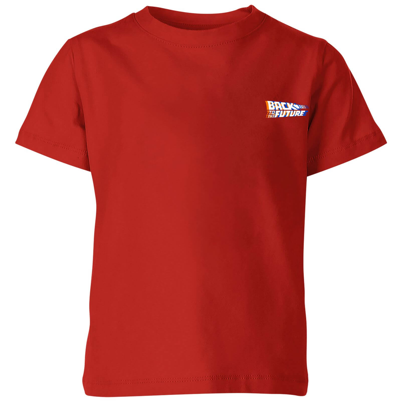

Back To The Future Kids' T-Shirt - Red - 3-4 Anni - Rosso