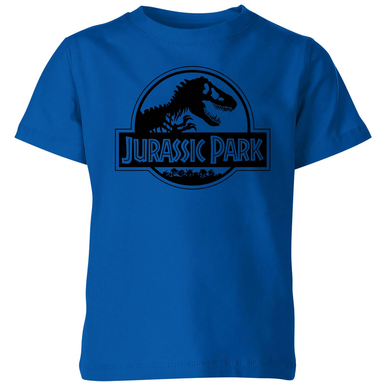 Jurassic Park Logo Kids' T-Shirt - Blue - 3-4 Years - Blue