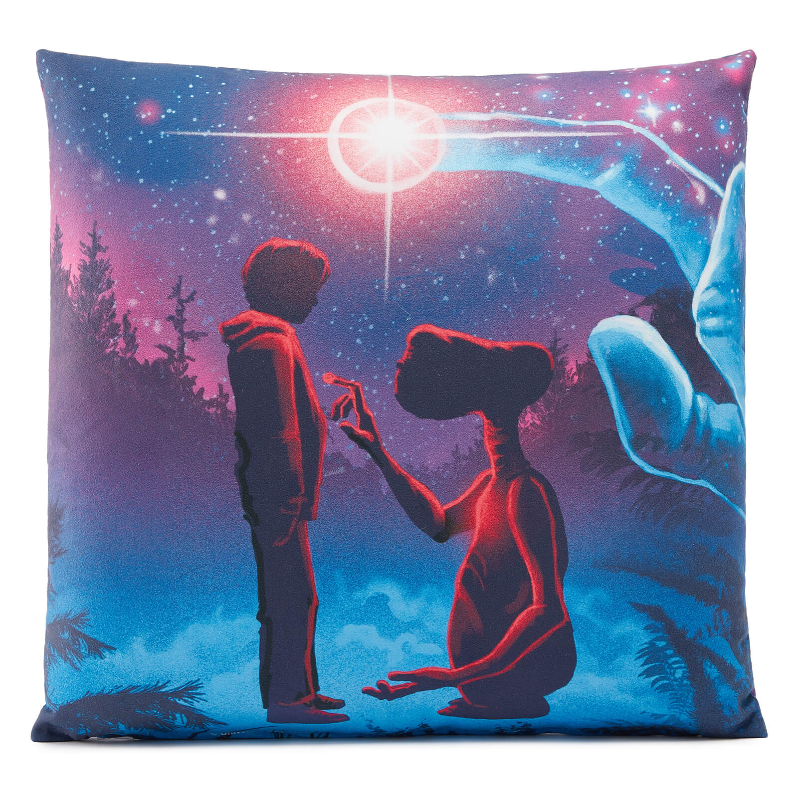 E.T. The Extra-Terrestrial X Ghoulish Square Cushion - 50x50cm - Soft Touch