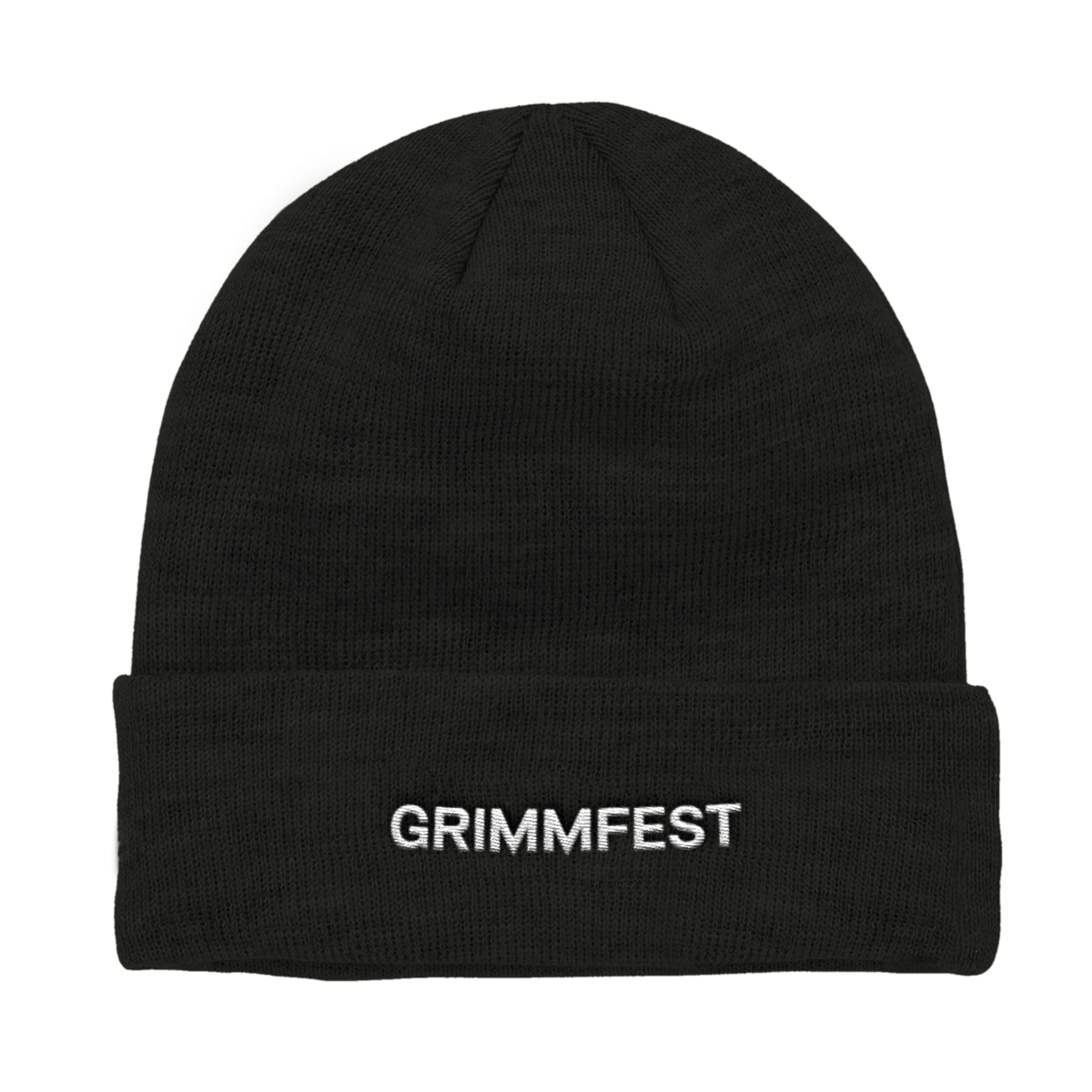 

Grimmfest 2022 Logo Embroidered Beanie - Black