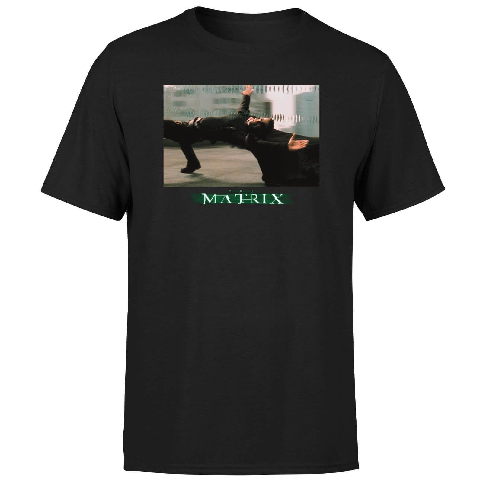 Matrix Bullet Time Men's T-Shirt - Black - L - Nero