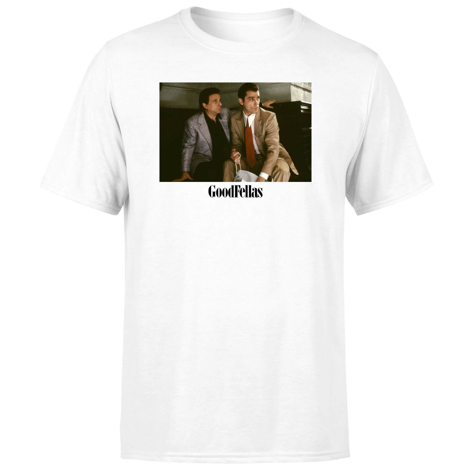 

Goodfellas Joe Pesci And Ray Liotta Men's T-Shirt - White - XXL - Bianco