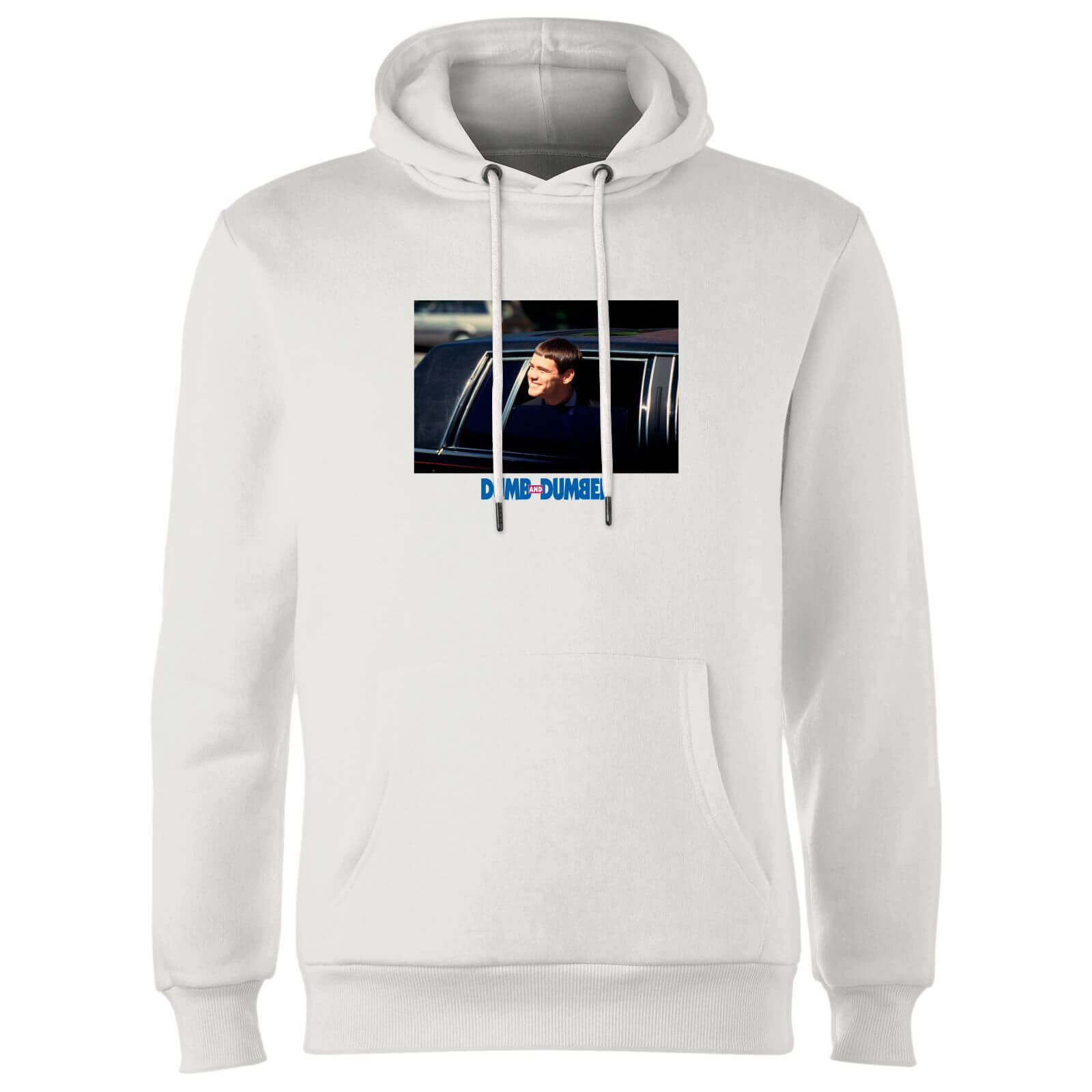 

Dumb and Dumber Lloyd Christmas Hoodie - White - S - Bianco