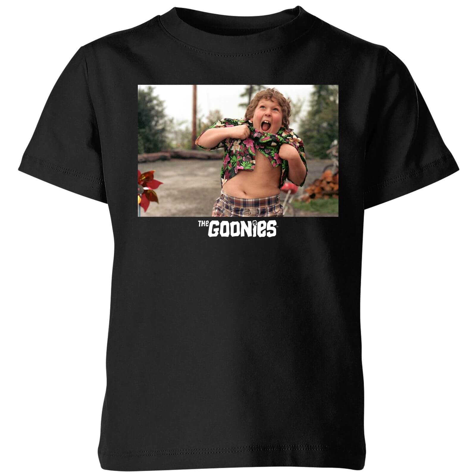The Goonies Chunk Kids' T-Shirt - Black - 9-10 Years - Black
