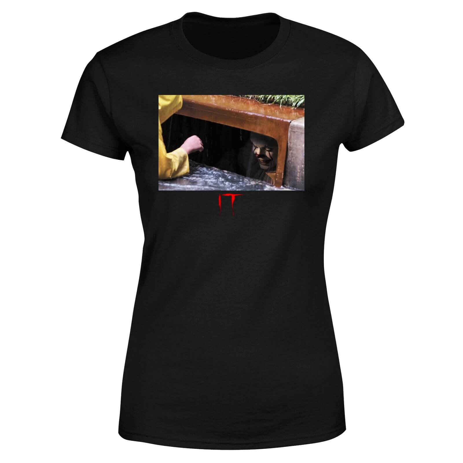 

IT Chapter 1 (2017) Pennywise Women's T-Shirt - Black - S - Nero