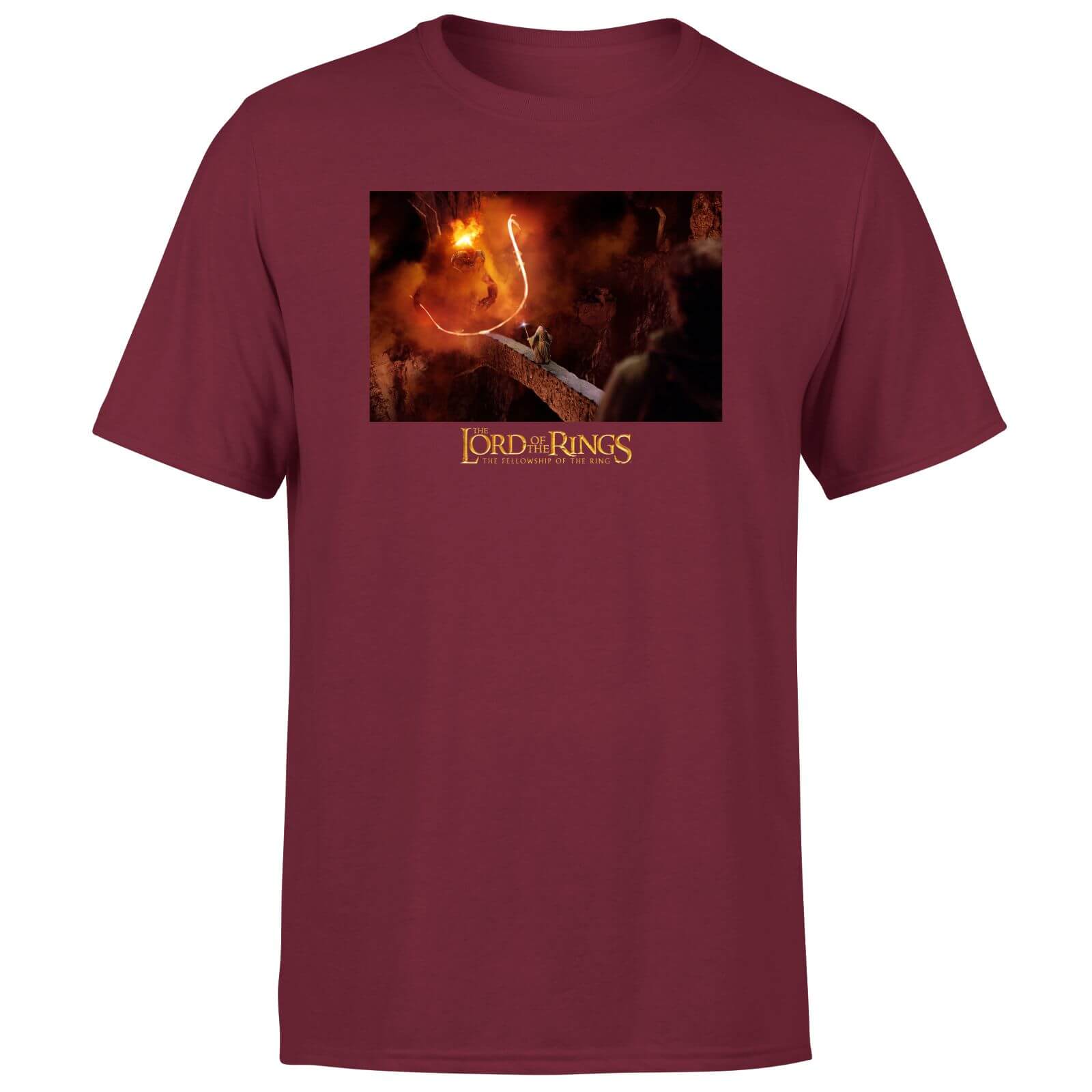 

Lord Of The Rings You Shall Not Pass Men's T-Shirt - Burgundy - L - Burgundy