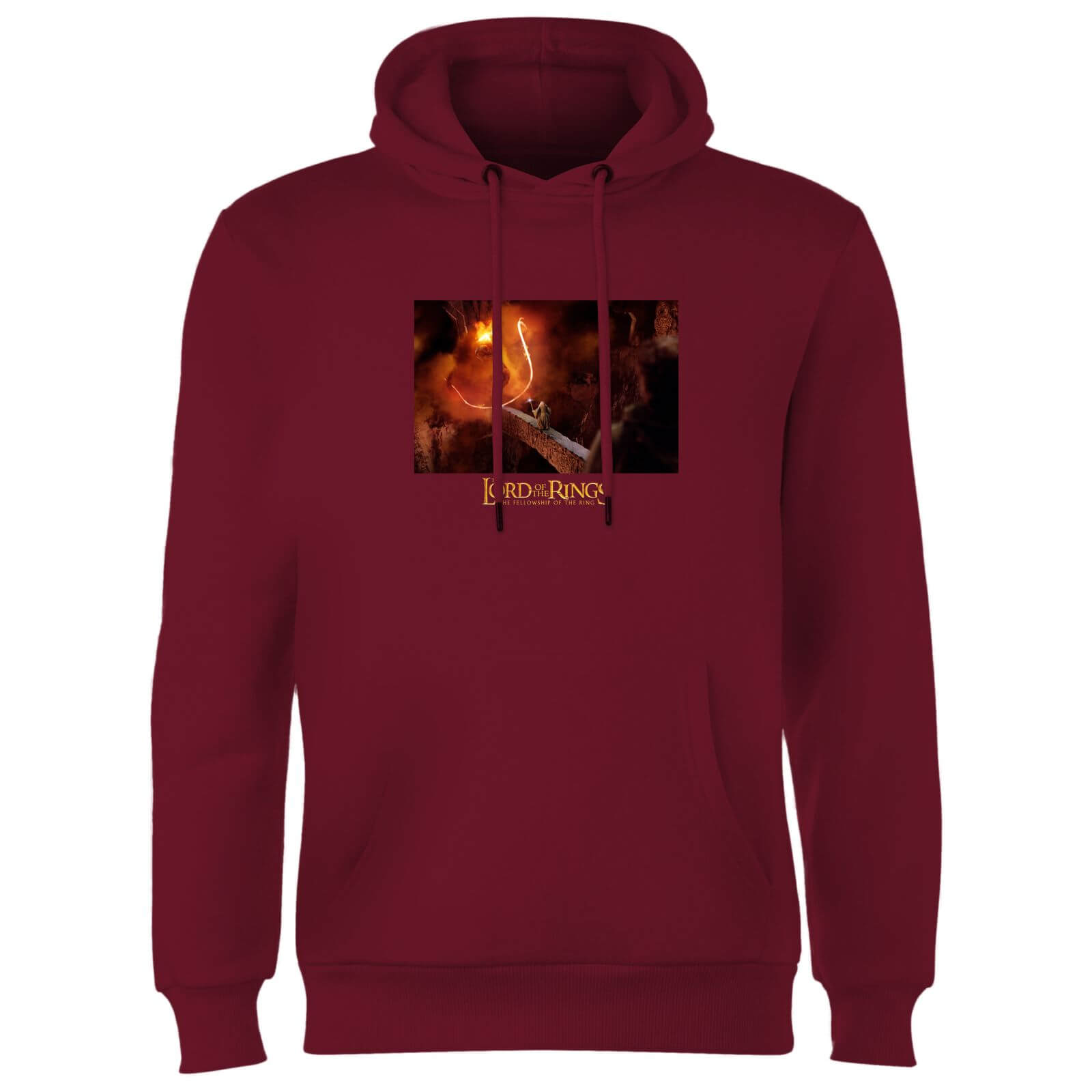 

Lord Of The Rings You Shall Not Pass Hoodie - Burgundy - XXL - Burgundy