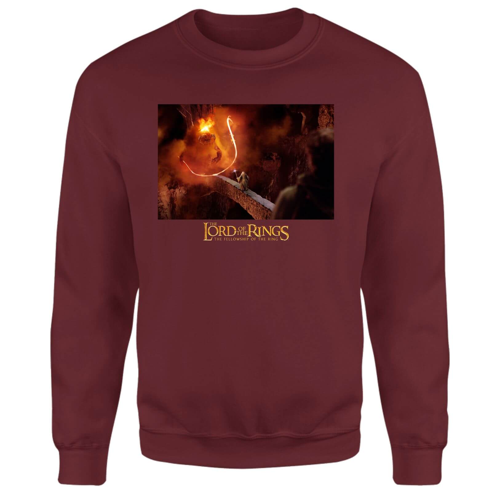 

Lord Of The Rings You Shall Not Pass Sweatshirt - Burgundy - XXL - Burgundy