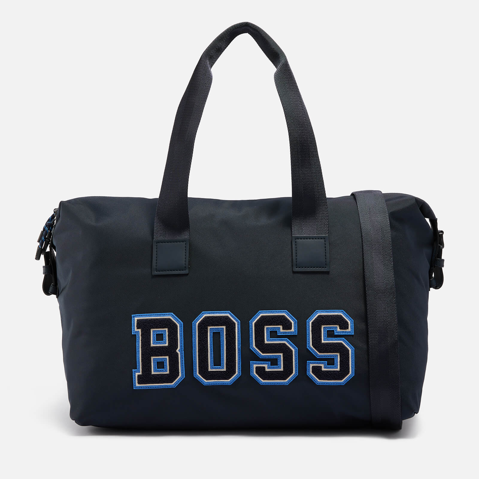 BOSS Catch 2.0 Logo-Applique Canvas Holiday Bag