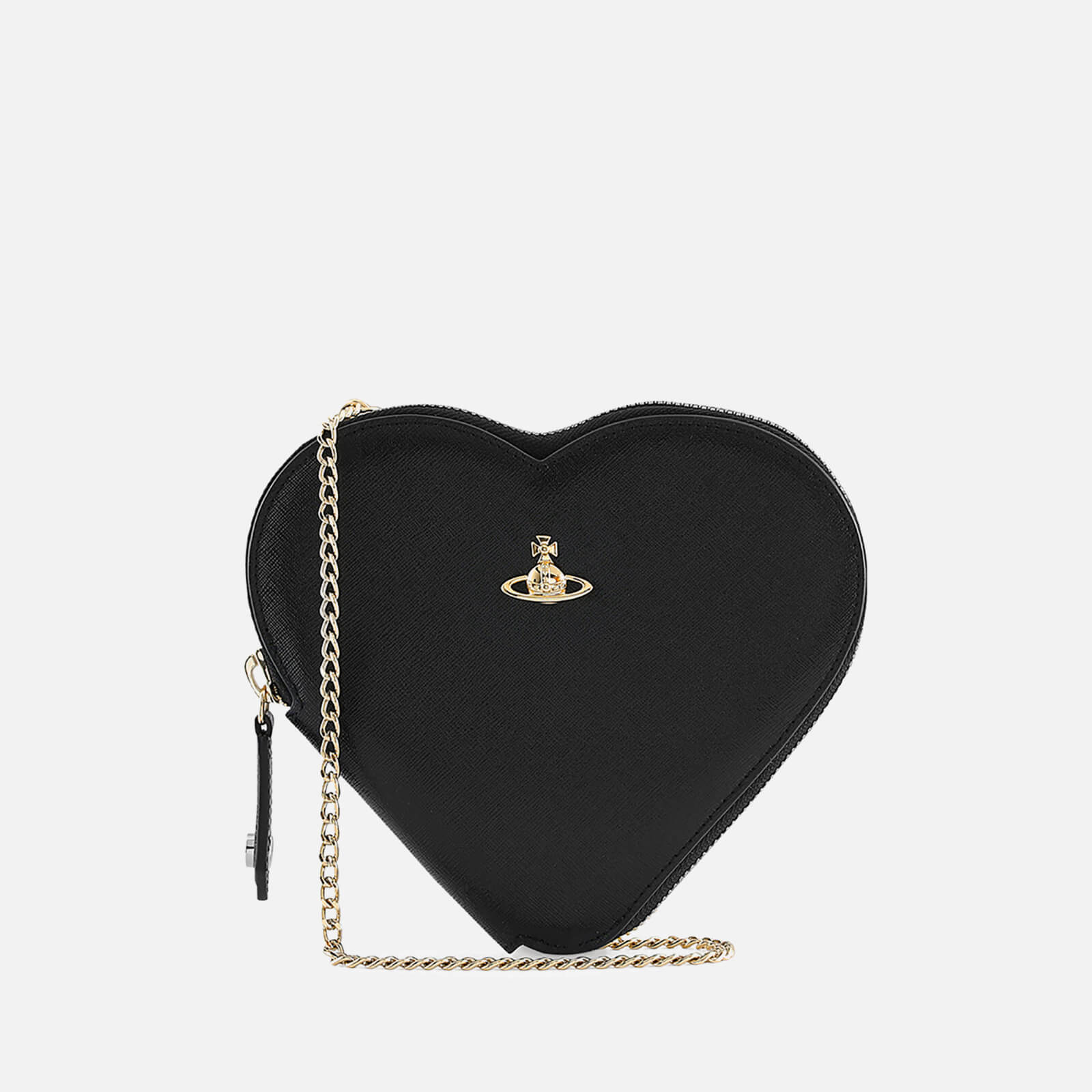 Vivienne Westwood New Heart Leather Cross-Body Bag