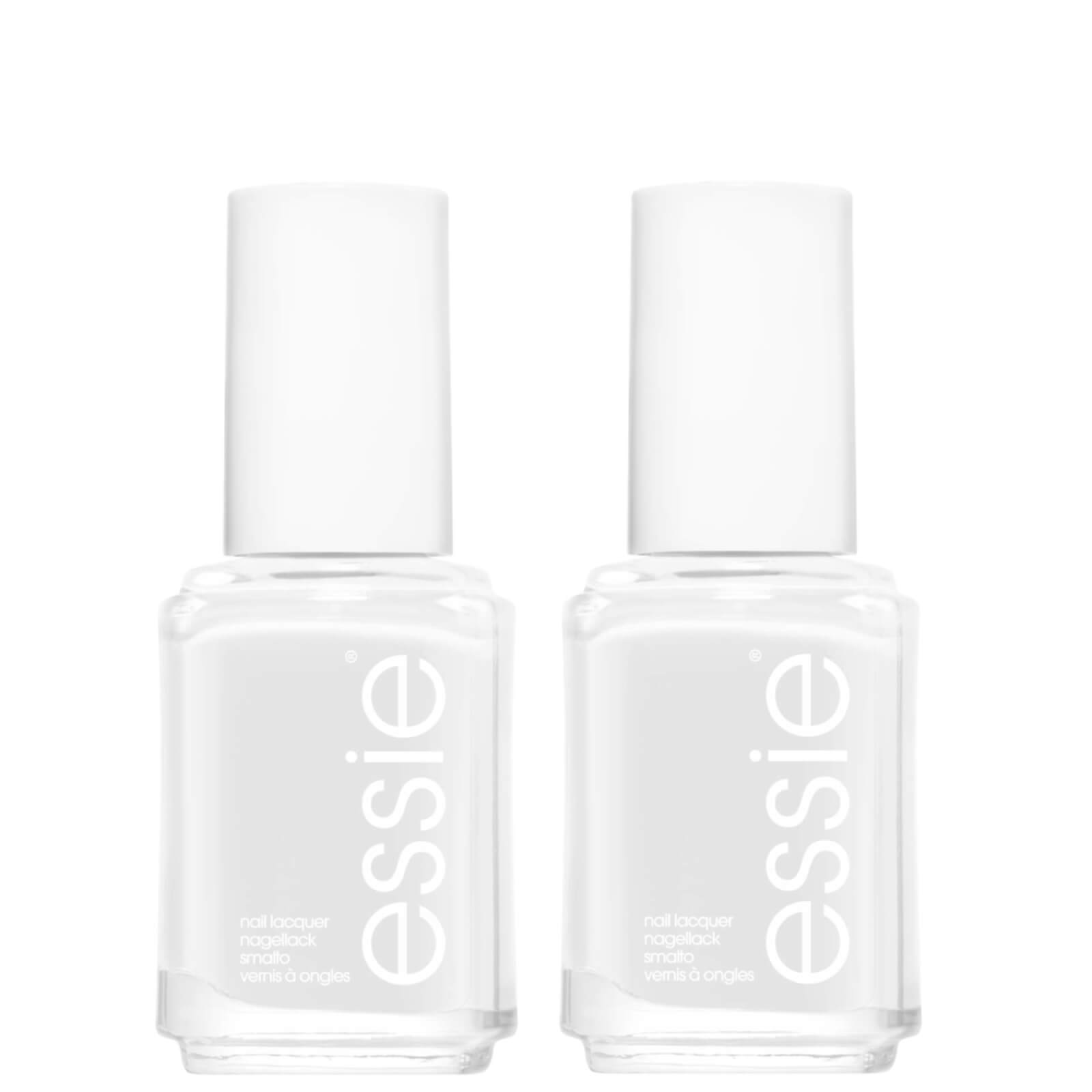 Image of Essie White Nail Polish, Shade Blanc, Duo Set