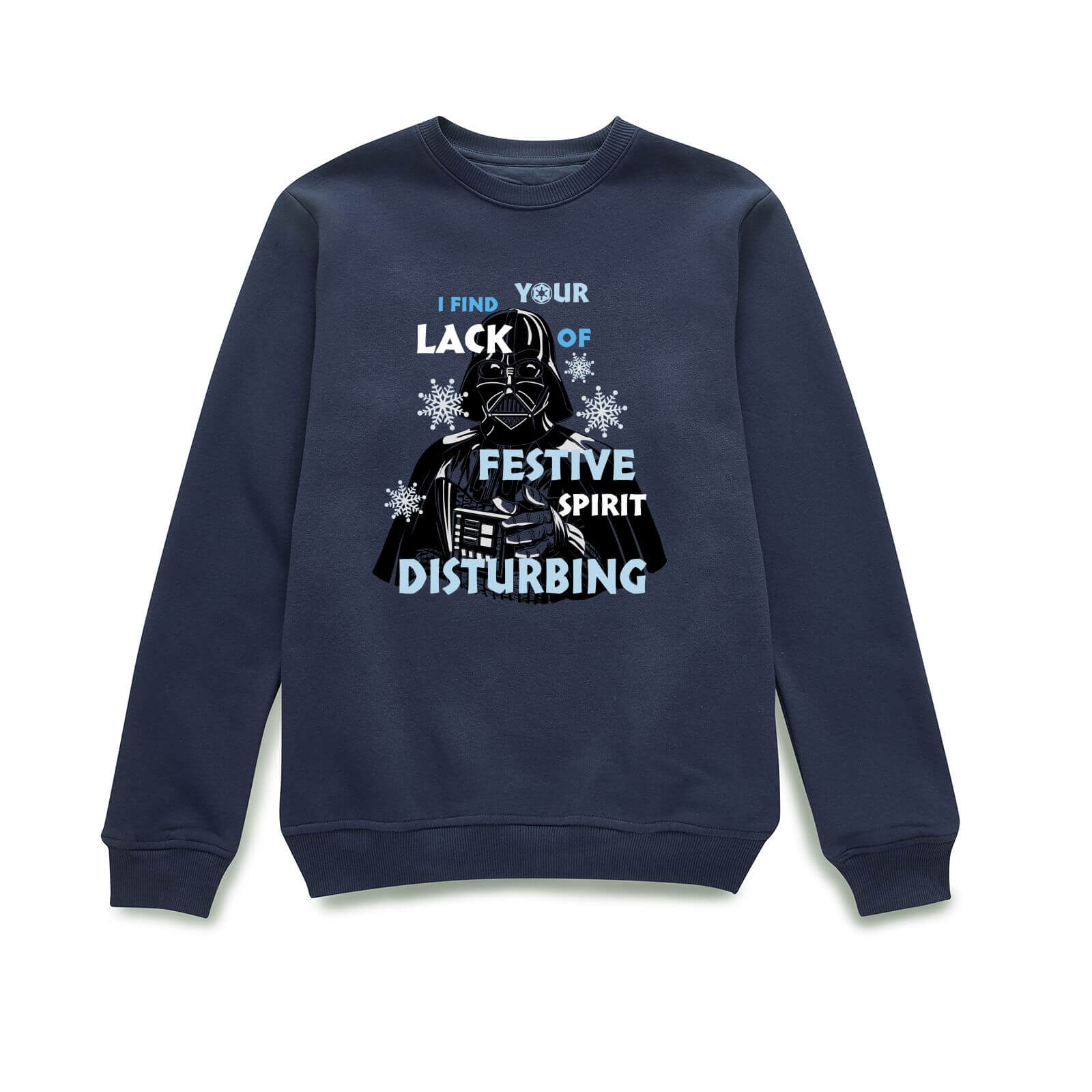 

Star Wars Festive Spirit Christmas Jumper - Navy - M - Blu Navy
