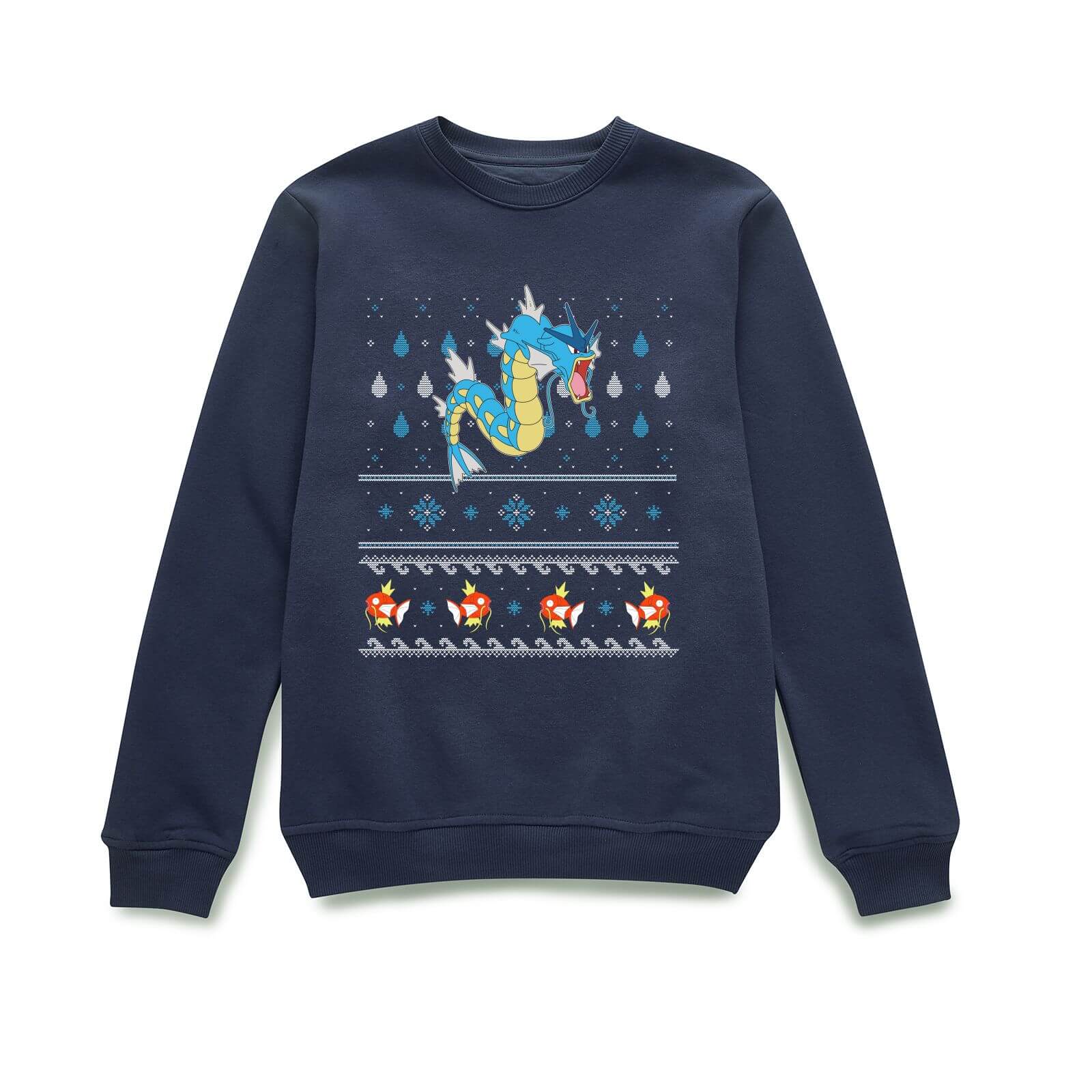 

Pokemon Gyarados Christmas Jumper - Navy - XL - Blu Navy