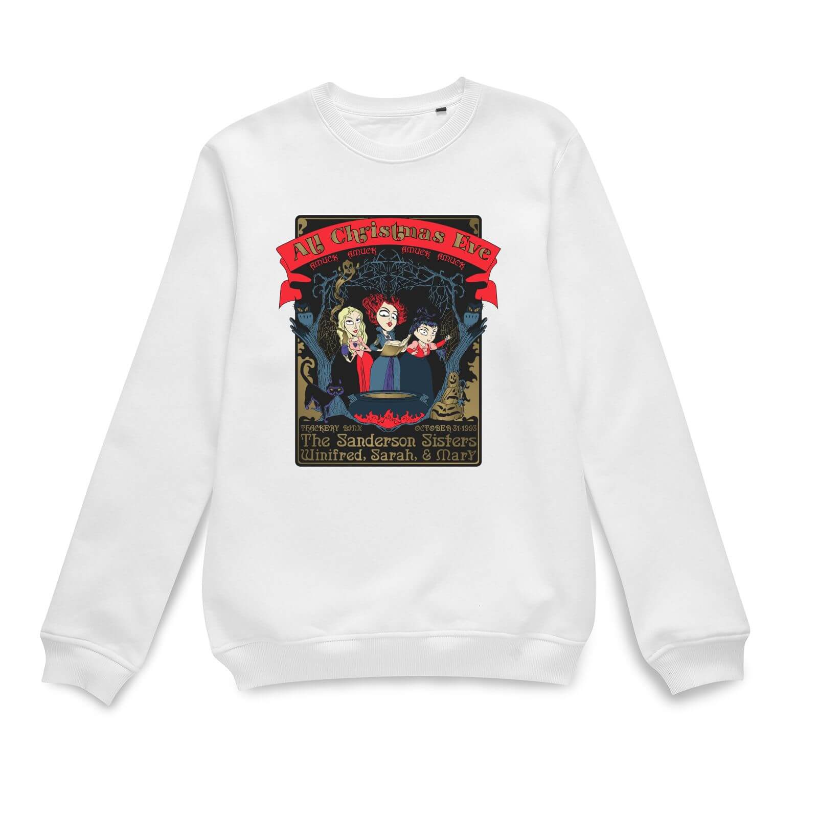 

Disney All Christmas Eve Christmas Jumper - White - XXL - Bianco