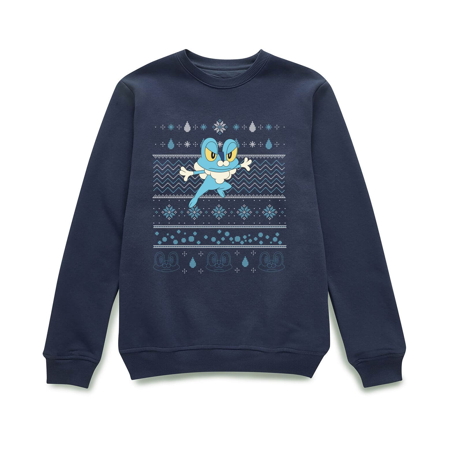 

Pokemon Froakie Christmas Christmas Jumper - Navy - XL - Blu Navy