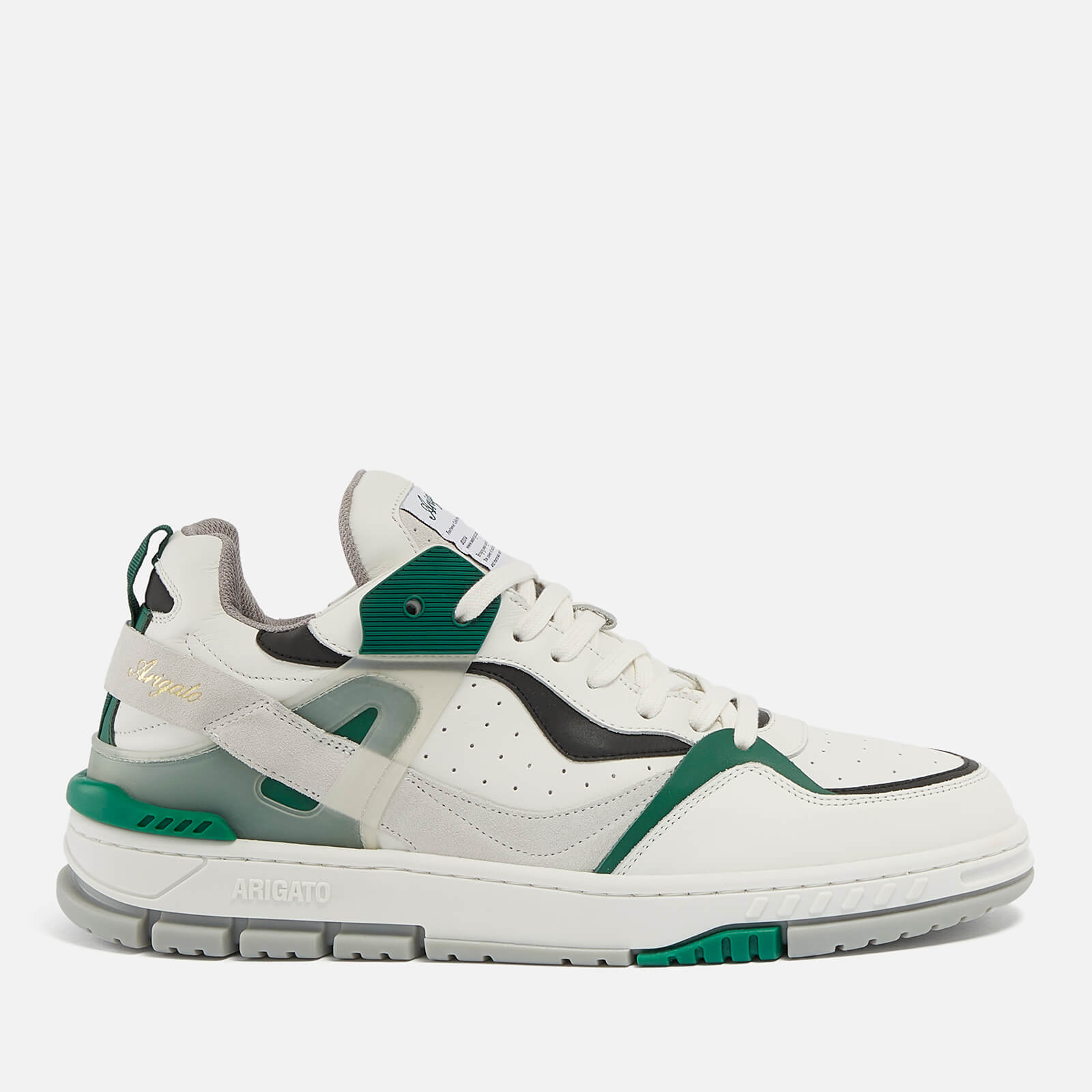 Axel Arigato Men's Astro Leather and Suede Basket Trainers - UK 8