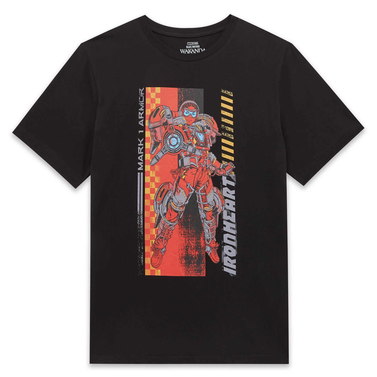 

Wakanda Forever Iron Heart Mark 1 Armor Men's T-Shirt - Black - S - Nero