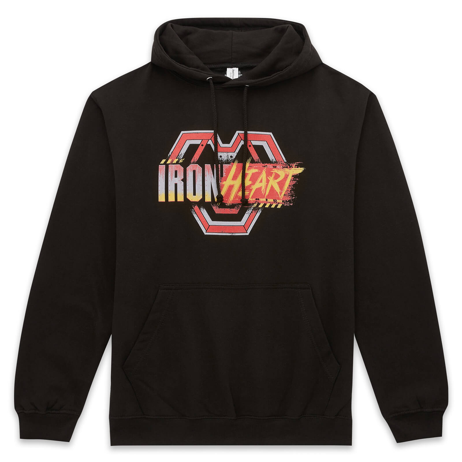 Wakanda Forever Iron Heart Hoodie - Black - L - Nero