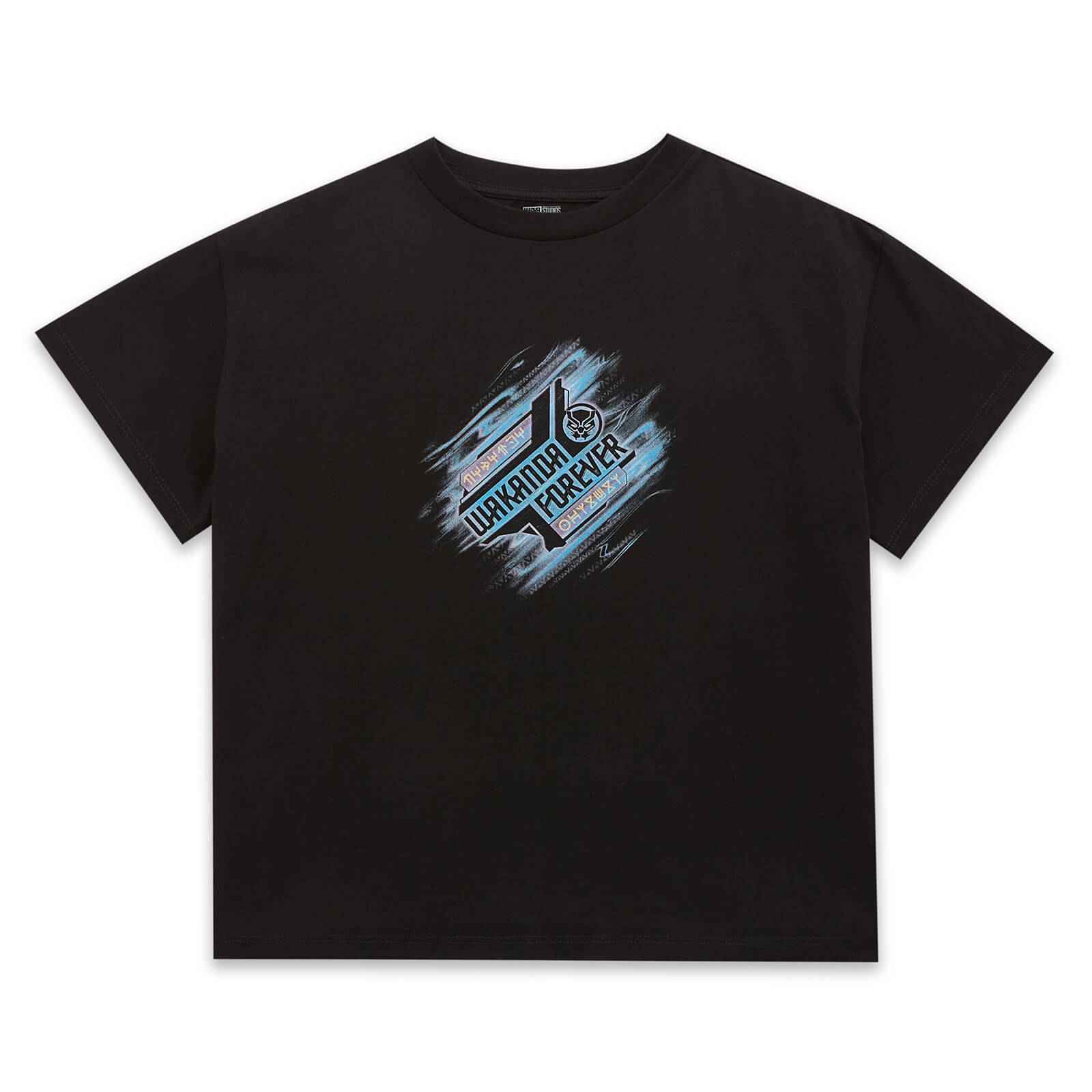 

Wakanda Forever Fade Women's Cropped T-Shirt - Black - L - Nero