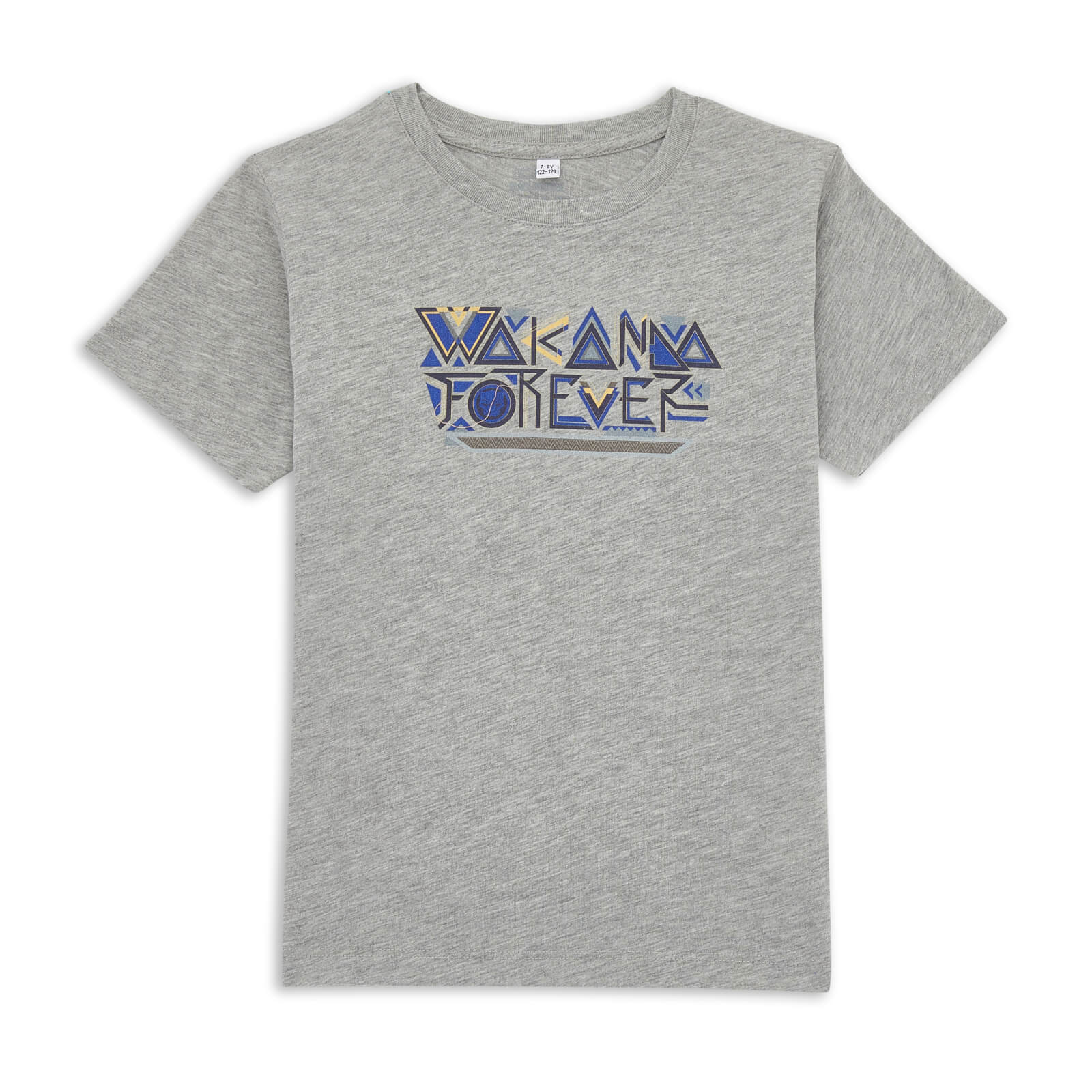 

Wakanda Forever Stylized Kids' T-Shirt - Grey - 3-4 Anni - Grey