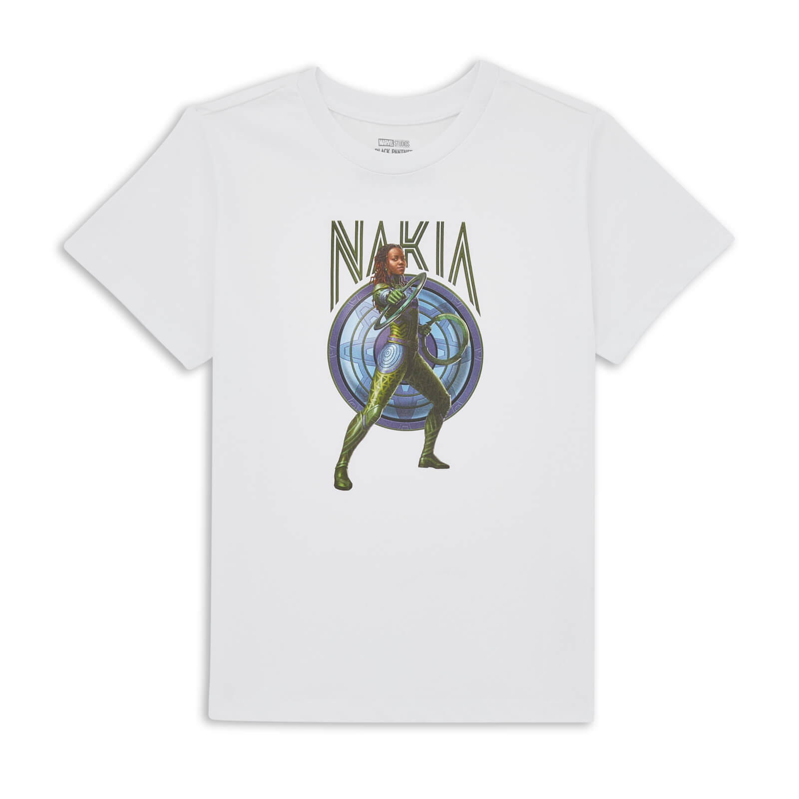 

Wakanda Forever Nakia Kids' T-Shirt - White - 3-4 Anni - Bianco