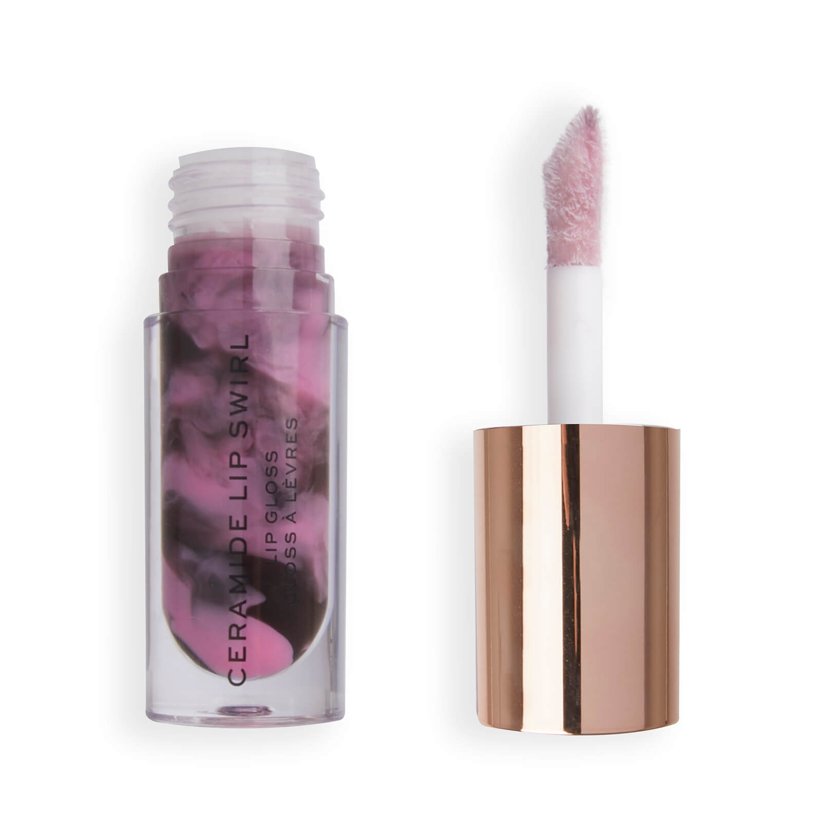 Makeup Revolution Lip Swirl Ceramide Gloss (various Shades) - Cherry Mauve