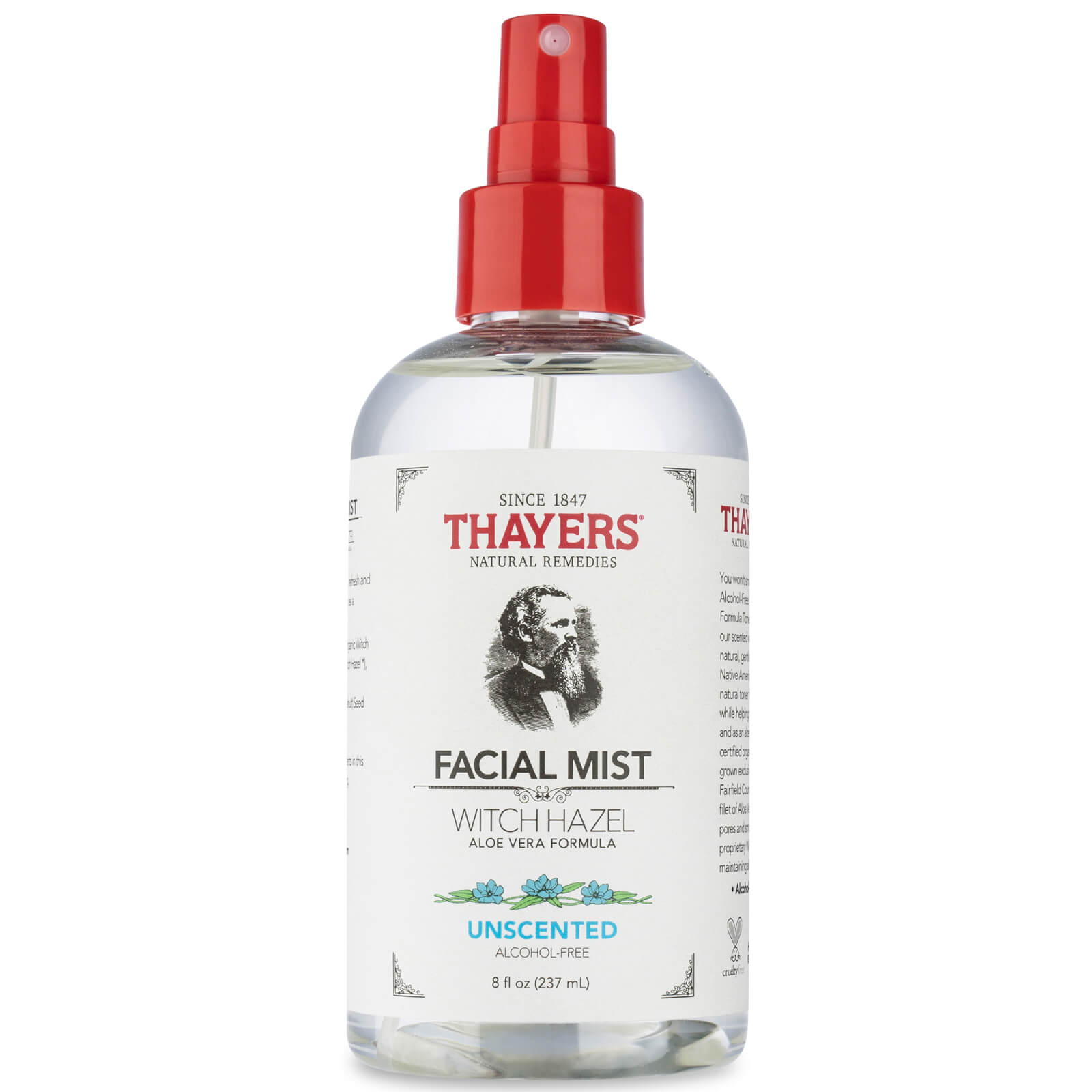 Thayers Natural Remedies Thayers Unscented Facial Mist 237ml