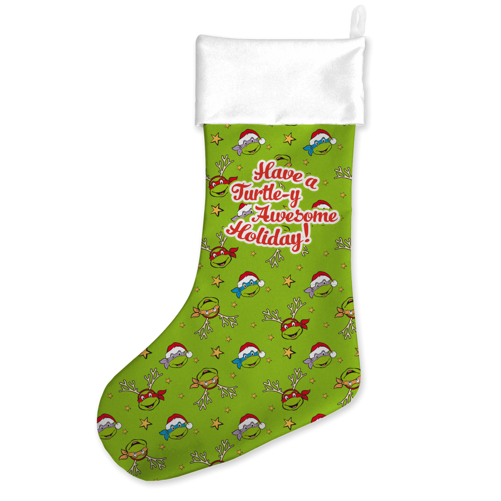 

Teenage Mutant Ninja Turtles Have A Turtle-y Awesome Holiday! Christmas Stocking