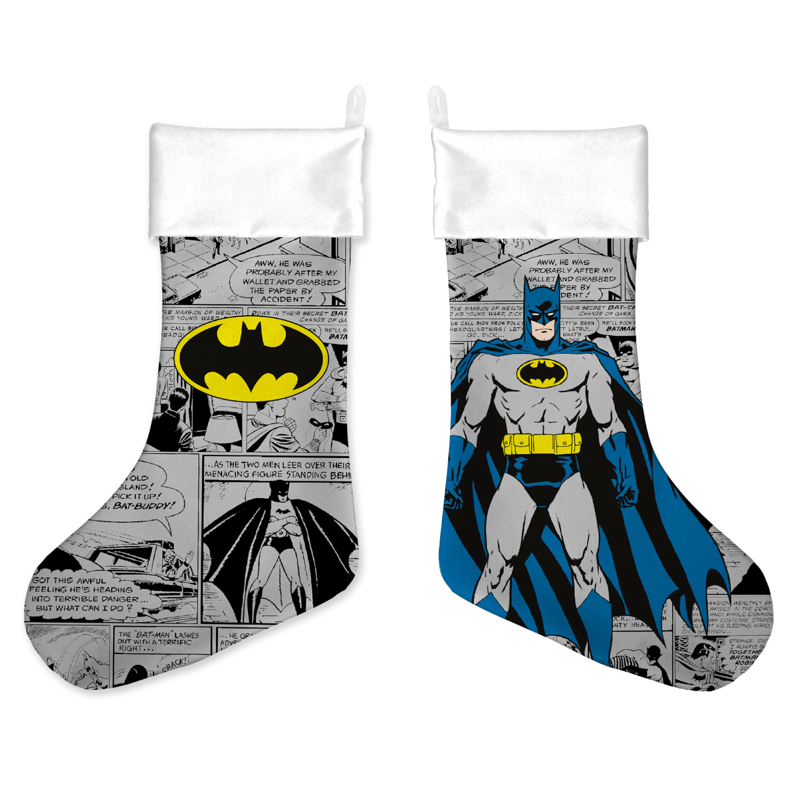 

Batman Comic Christmas Stocking