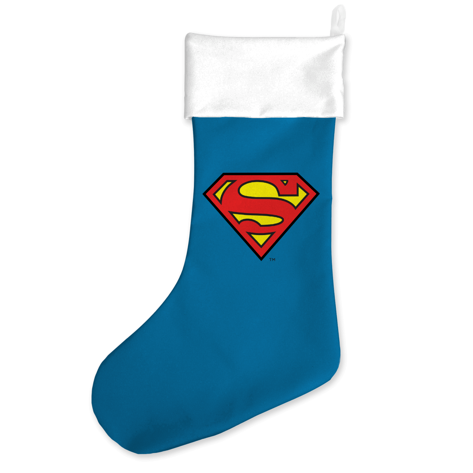 Superman Logo Christmas Stocking